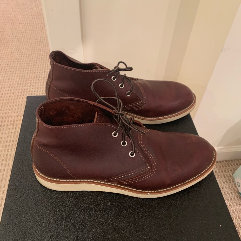 Red Wing Heritage Work Chukka size 10.5